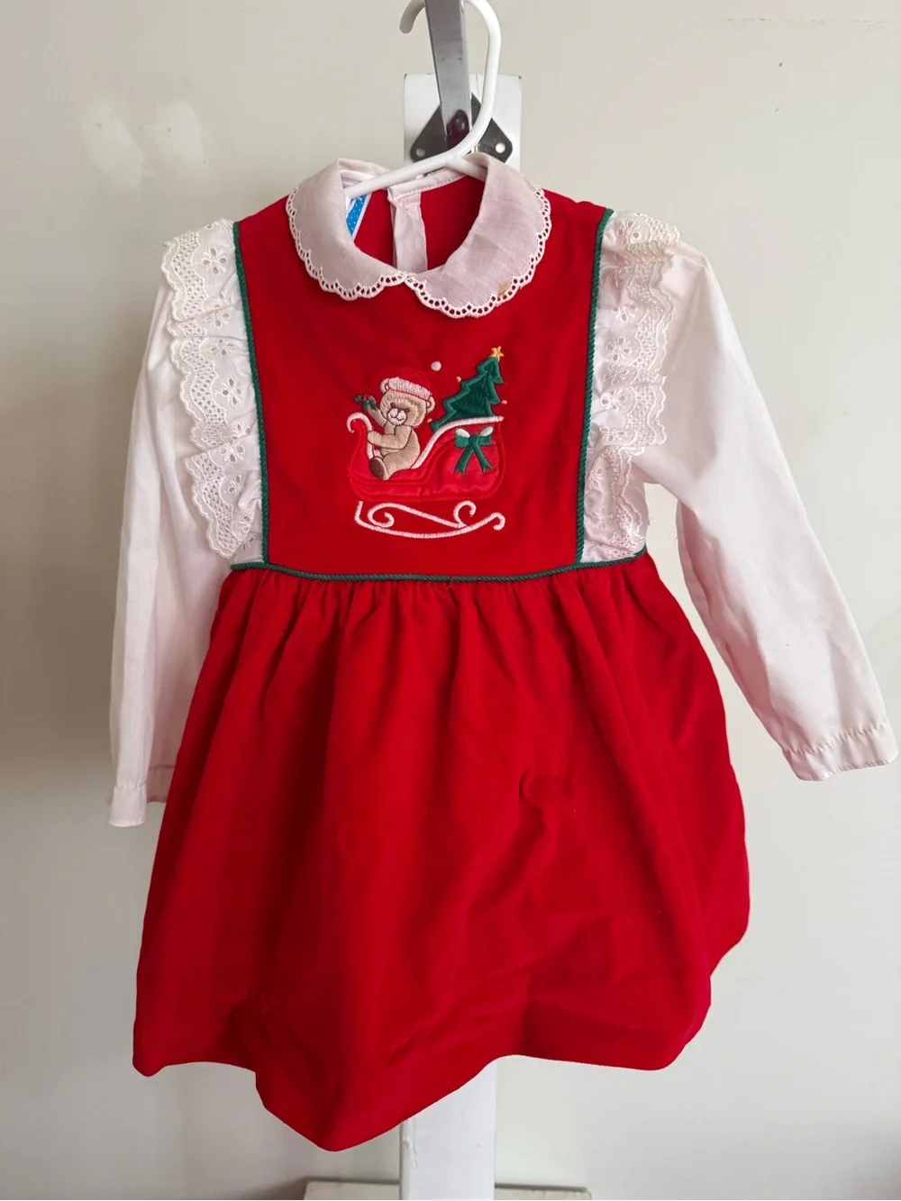 Vintage Toddle Tyke Christmas Dress